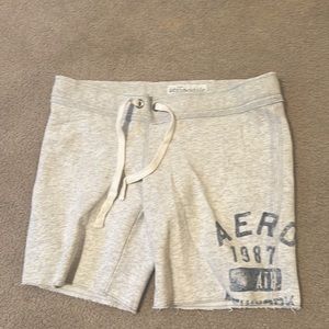 Aeropostale, size medium, white, shorts.